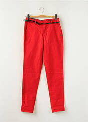 Pantalon chino rouge MAISON SCOTCH pour femme seconde vue