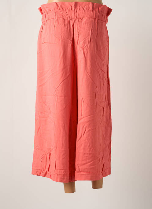 Pantacourt rose VILA pour femme