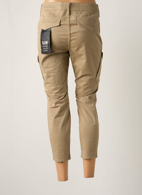 Pantalon cargo beige G STAR femme