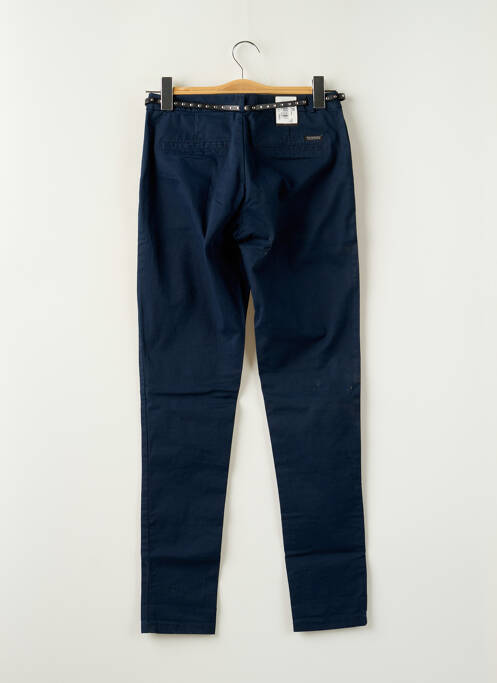 Pantalon chino bleu MAISON SCOTCH pour femme