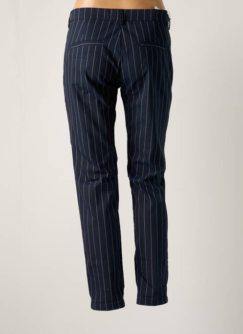 Pantalon chino bleu REIKO pour femme