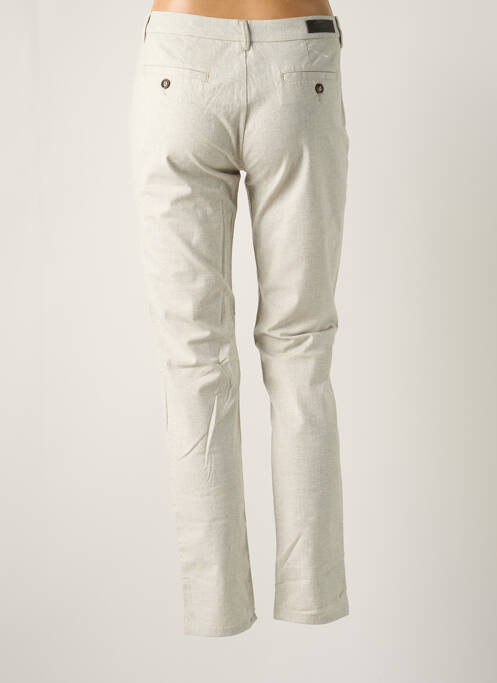 Pantalon chino gris REIKO pour femme