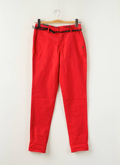 Pantalon chino rouge MAISON SCOTCH pour femme