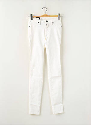 Jegging tissage denim taille basse blanc DR DENIM femme