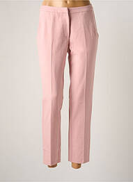 Pantalon 7/8 taille à pinces taille normale rose MINIMUM femme