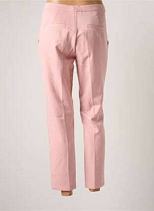 Pantalon 7/8 taille à pinces taille normale rose MINIMUM femme