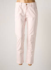 Pantalon chino rose HAPPY pour femme seconde vue