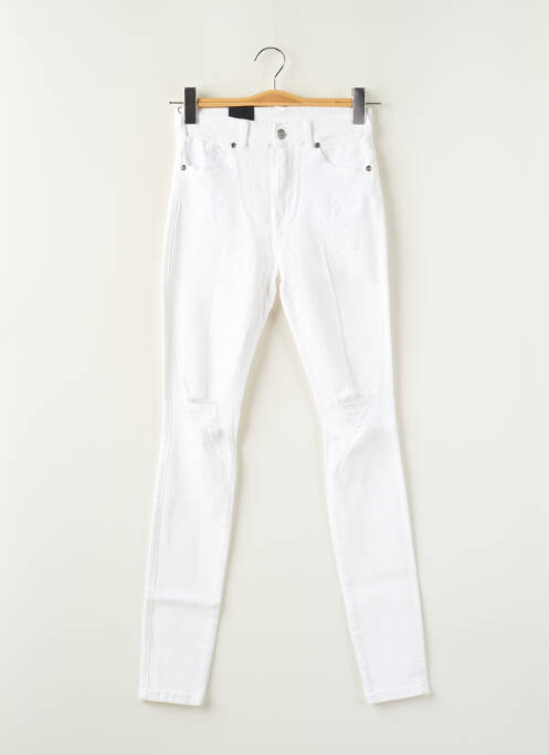 Jeans skinny blanc DR DENIM pour femme