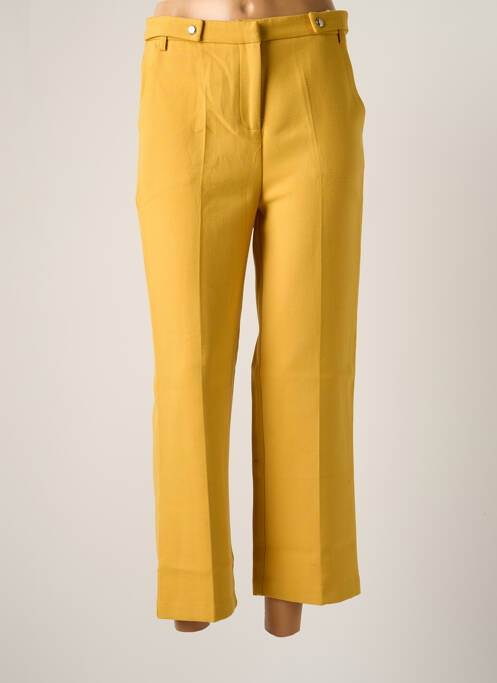 Pantalon 7/8 jaune GRACE & MILA pour femme