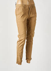 Pantalon chino marron REIKO pour femme seconde vue