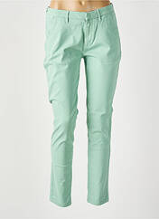 Pantalon chino vert REIKO pour femme seconde vue