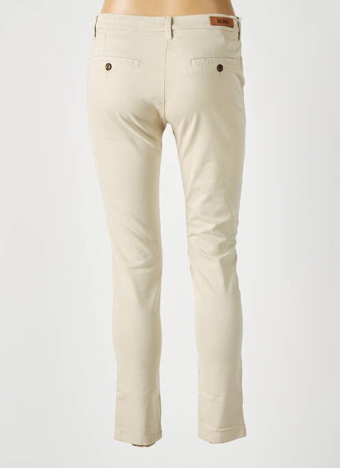 Pantalon chino beige REIKO pour femme