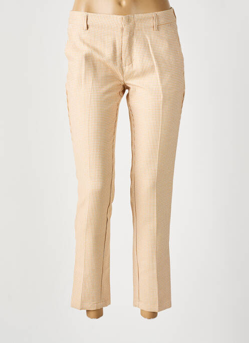 Pantalon chino beige REIKO pour femme