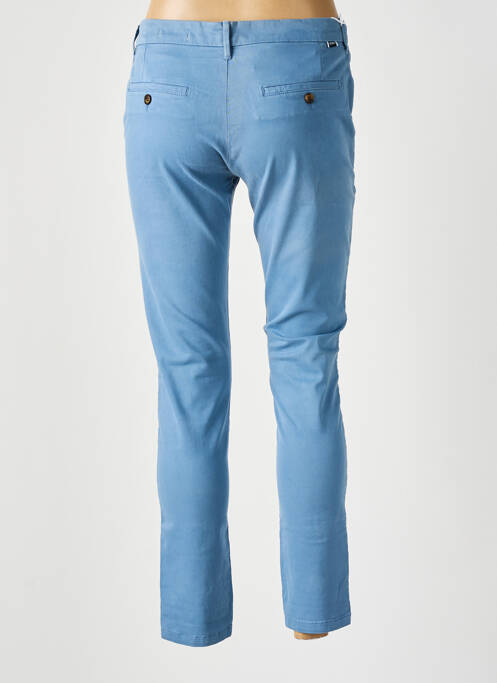 Pantalon chino bleu REIKO pour femme