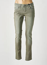 Pantalon slim poches vert FREEMAN T.PORTER femme