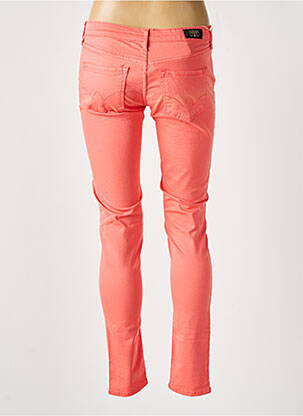 Pantalon slim poches orange LE TEMPS DES CERISES femme