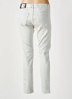 Pantalon slim poches gris LTB femme