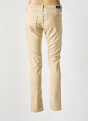 Pantalon slim beige LE TEMPS DES CERISES pour femme seconde vue