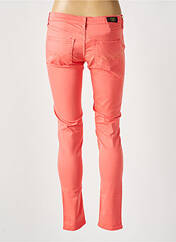 Pantalon slim orange LE TEMPS DES CERISES pour femme seconde vue