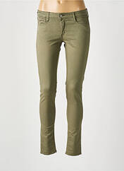 Pantalon slim vert LE TEMPS DES CERISES pour femme seconde vue