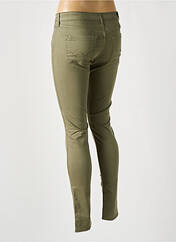 Pantalon slim vert LE TEMPS DES CERISES pour femme seconde vue