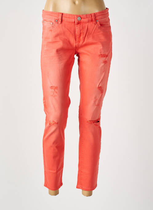 Pantalon slim poches orange LTB femme