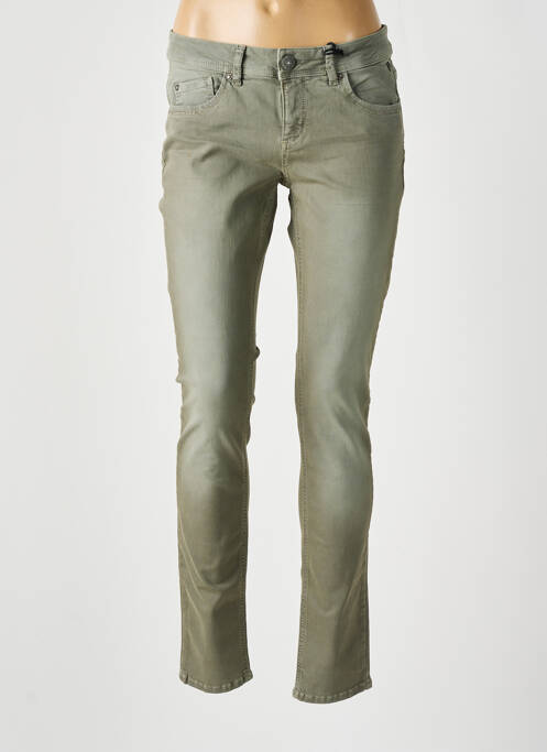 Pantalon slim vert FREEMAN T.PORTER pour femme