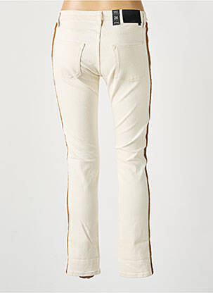 Pantalon slim poches beige SCHOOL RAG femme