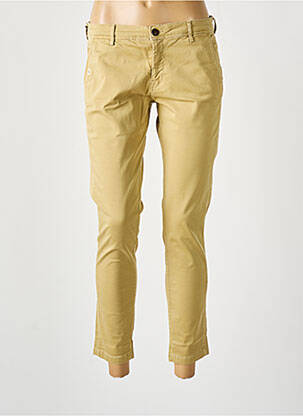 Pantalon slim skinny beige TEDDY SMITH femme