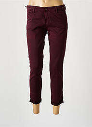 Pantalon slim skinny violet TEDDY SMITH femme