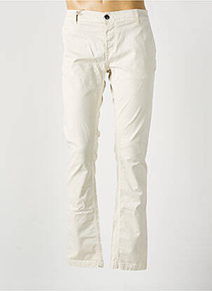 Pantalon chino slim beige DONOVAN homme