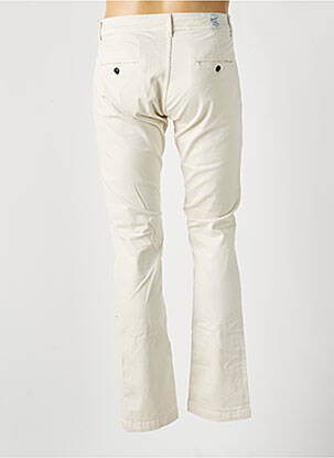 Pantalon chino slim beige DONOVAN homme