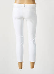 Pantalon 7/8 blanc SCHOOL RAG pour femme seconde vue