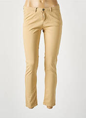 Pantalon chino beige SCHOOL RAG pour femme seconde vue