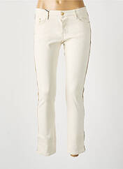 Pantalon slim beige SCHOOL RAG pour femme seconde vue