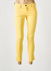 Pantalon slim jaune TEDDY SMITH pour femme seconde vue