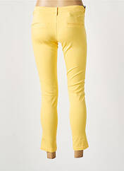 Pantalon slim jaune TEDDY SMITH pour femme seconde vue