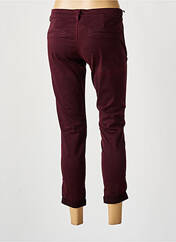 Pantalon slim violet TEDDY SMITH pour femme seconde vue