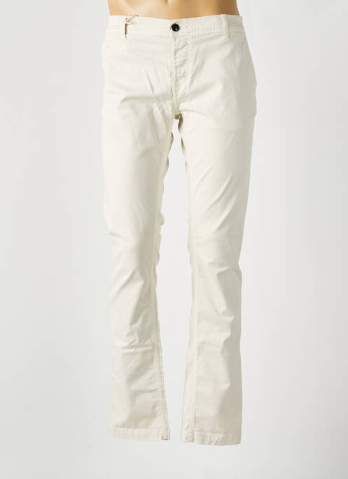 Pantalon chino slim beige DONOVAN homme