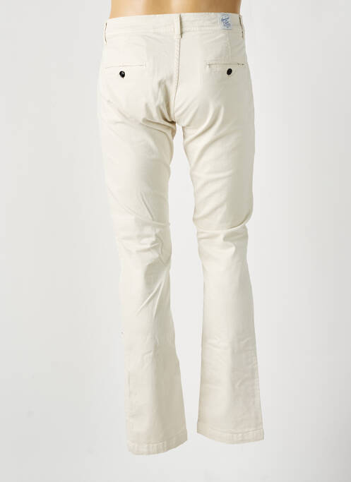 Pantalon chino slim beige DONOVAN homme