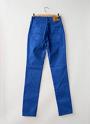 Pantalon slim taille haute taille haute bleu CIMARRON femme