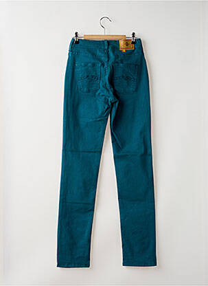 Pantalon droit stretch taille haute vert CIMARRON femme