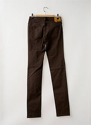 Pantalon slim stretch taille normale marron CIMARRON femme
