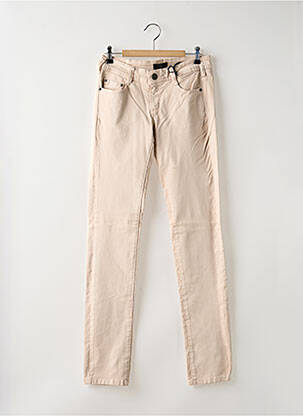 Pantalon slim stretch taille normale beige CIMARRON femme