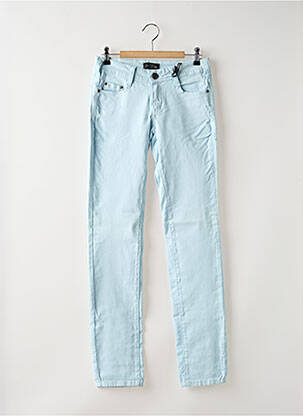 Pantalon slim stretch taille normale bleu CIMARRON femme