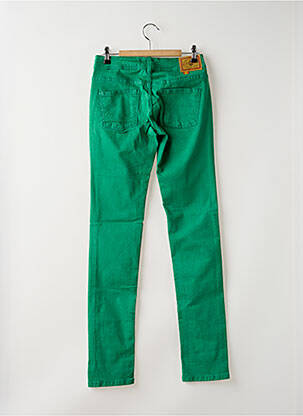 Pantalon slim stretch taille normale vert fonce CIMARRON femme