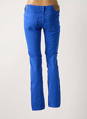 Pantalon droit stretch taille normale bleu CIMARRON femme