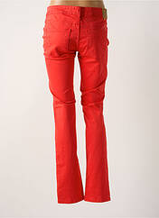 Pantalon droit rouge CIMARRON pour femme seconde vue