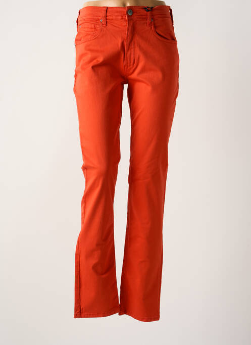 Pantalon droit orange CIMARRON pour femme