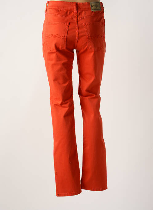 Pantalon droit orange CIMARRON pour femme